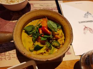 Yellow curry at Co Chin Chin in Zurich