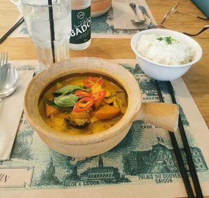 vegan cari chay 🥘🍚 at Co Chin Chin in Zurich