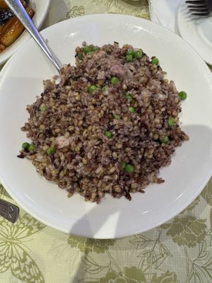 128-Five Kinds of Rice, Fried Rice - Vegan  at Lotus Pond Vegetarian Restaurant in Scarborough