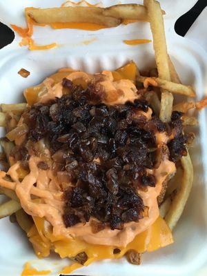 Iconic Fries at Plant Power Fast Food in Redlands