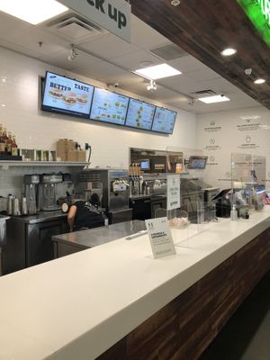 Order up!  at Plant Power Fast Food in Redlands