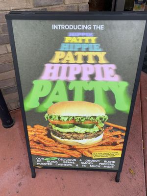 Special board  at Plant Power Fast Food in Redlands