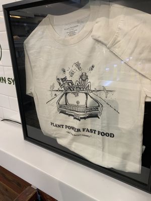 T-shirt   at Plant Power Fast Food in Redlands