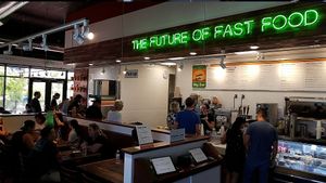 Inside at Plant Power Fast Food in Redlands
