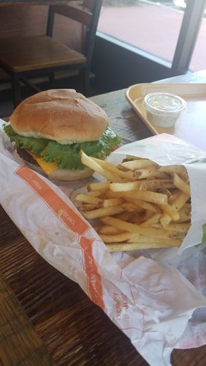 Great stop between Phoenix and LA! at Plant Power Fast Food in Redlands