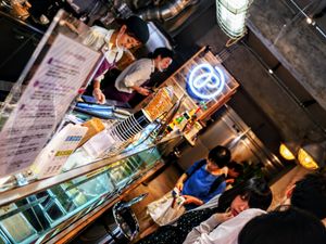 Inside atmosphere. at Premarché Gelateria in Tokyo