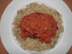 Chilli non carne at The Loft in Spalding