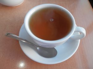 Peppermint tea at The Loft in Spalding