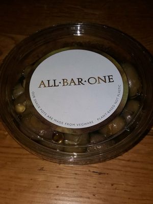 Seasoned olives at BHX - All Bar One - T2 Airside in Birmingham