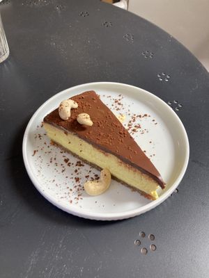 Orange chocolate cake (soo tasty) at Umami Good Food in Tenerife