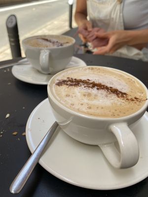 Huge chai latte at Umami Good Food in Tenerife