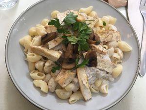 Tofu Stroganoff  at Umami Good Food in Tenerife