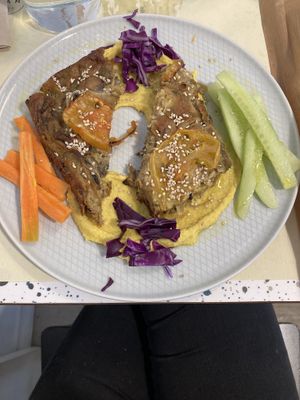 Lunch set: some kind of tarte  at Umami Good Food in Tenerife