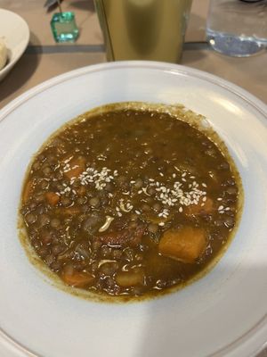 Lentil Soup  at Umami Good Food in Tenerife