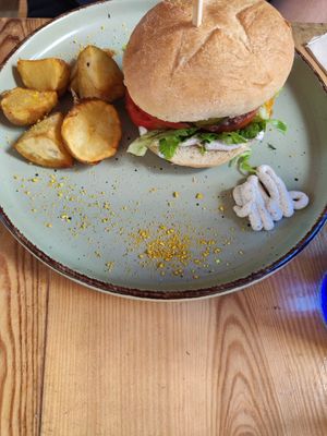 Burger at Umami Good Food in Tenerife