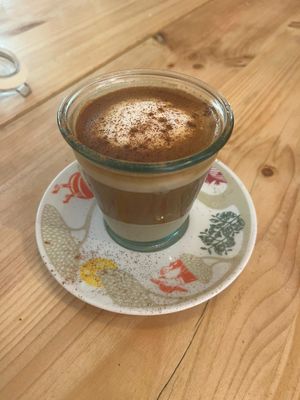 Barraquito at Umami Good Food in Tenerife