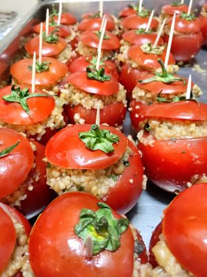 Tomates rellenos  at Umami Good Food in Tenerife