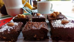 Brownie vegano at Naturally Alimentando tu Vida in Pilar
