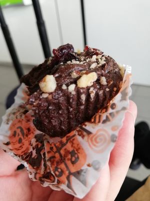 Mini chocolate cake at SunMoon - Solunska in Sofia