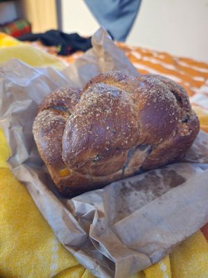 Vegan. Easter bread at SunMoon - Solunska in Sofia