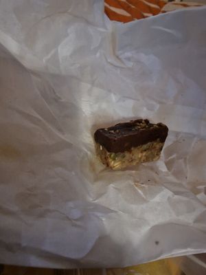What's left of "protein" nut bar, vegan at SunMoon - Solunska in Sofia