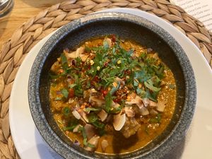 Tempeh rendang   at Kahuna in Newquay