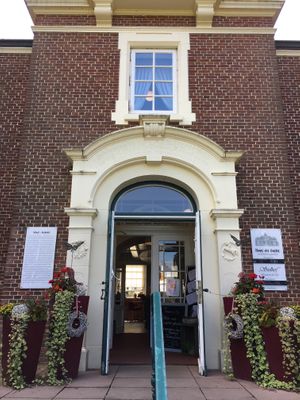 Entrance at Sielhof in Neuharlingersiel