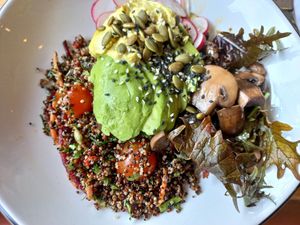 Superfood salad at Eatwell in Beckenham