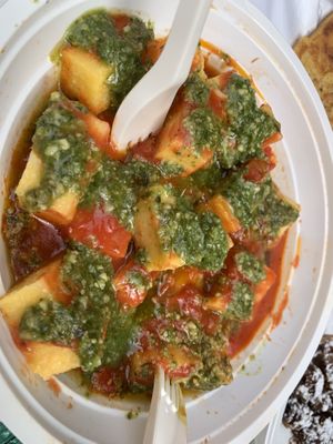 Polenta  at Il Discovolo in Manarola