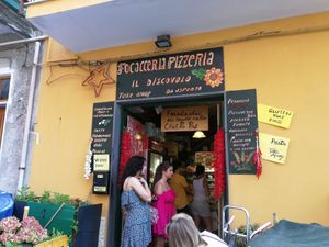 Entrance. at Il Discovolo in Manarola