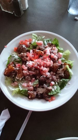 Arnabit salad. at Aladdin in Reading