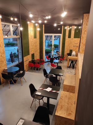 Big saloon at kastami'S in Vigo