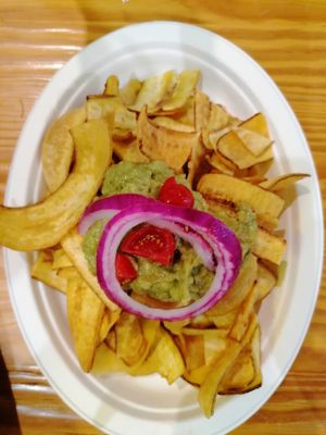 Guac y plata at Avocado Bar in Rome