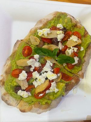 Avocado Pinza   at Avocado Bar in Rome