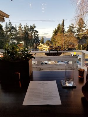 The view at Sage and Cinder in Mukilteo