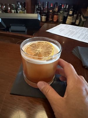 Bourbon drink  at The Gateways Inn in Lenox