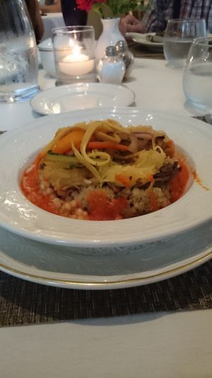 Vegetable Napoleon  at The Gateways Inn in Lenox