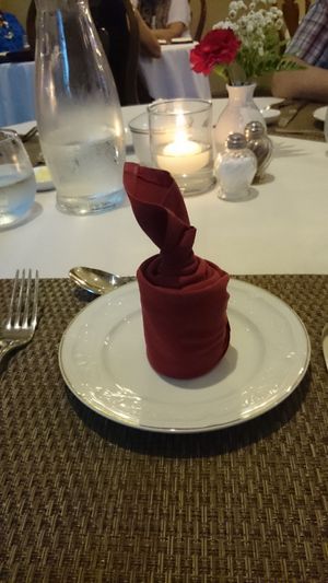 Napkin  at The Gateways Inn in Lenox
