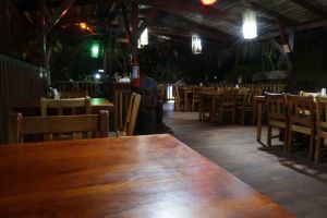 Restaurant at Shawarma Hot in Puerto Villamil