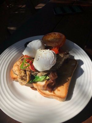 Veggie Breakfast (Vegetarian) at Vybe Cafe in Emerald