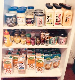 Vegan products  at La Casa Organica in Santiago