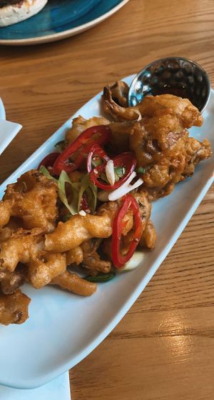 fried mushrooms  at All Bar One - Byward St in London