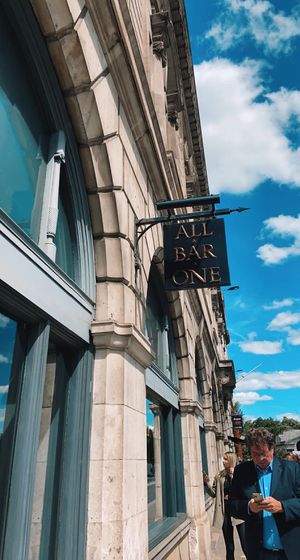outside   at All Bar One - Byward St in London
