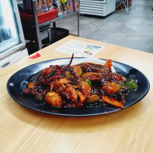 Gong bao mock chicken at Yuan Xiang Vegetarian Food 圆香素食 - Tampines in East Singapore