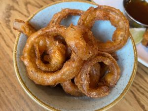 Onion rings  at All Bar One - Wimbledon in South West London