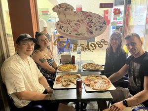   at Pizza Mia in Bologna