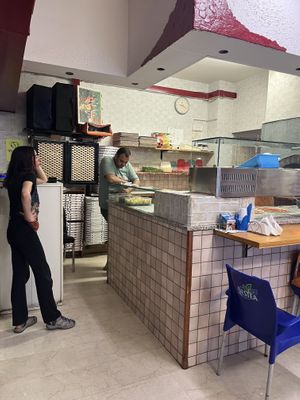   at Pizza Mia in Bologna