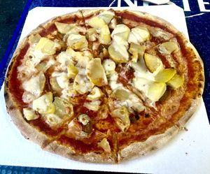 Fifi   at Pizza Mia in Bologna