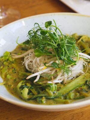 Supergreen laksa at All Bar One - George St in Edinburgh
