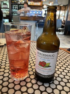 Alcohol-free soda - All Bar One, Edinburgh Airport  at EDI - All Bar One in Edinburgh